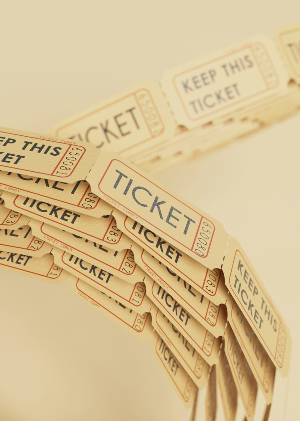 Admit One - use it wisely